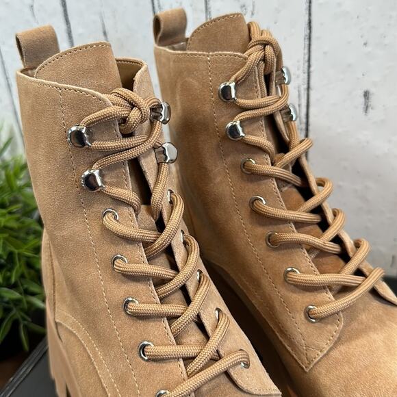 Marc Fisher LTD Women's Lucien Lace Up Boots Size 8 - Picture 4 of 12